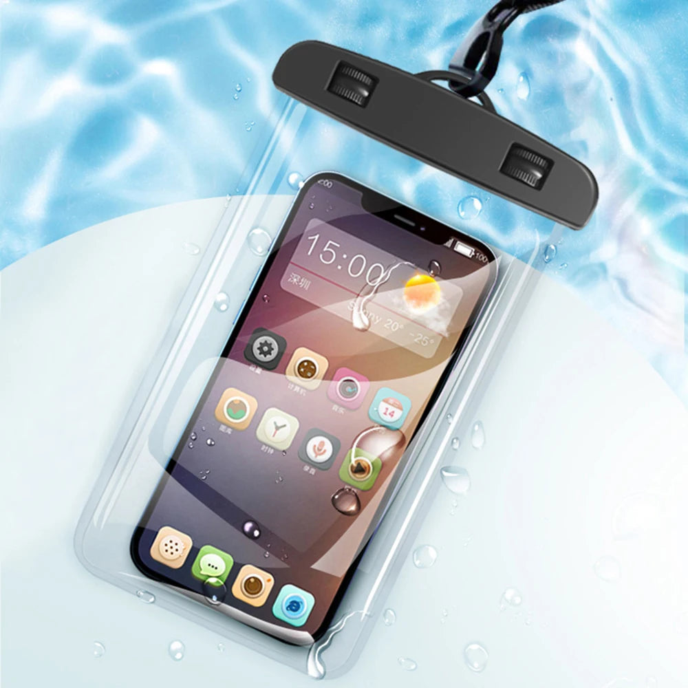 Waterproof Phone Case Swimming Water Proof Bag Universal Underwater Phone Protector Pouch Cover for Iphone 11 12 13 14 15 16 Pro