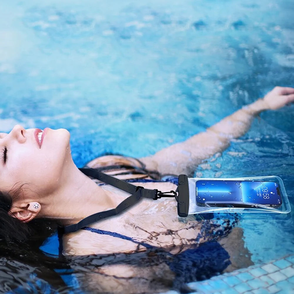 Waterproof Phone Case Swimming Water Proof Bag Universal Underwater Phone Protector Pouch Cover for Iphone 11 12 13 14 15 16 Pro