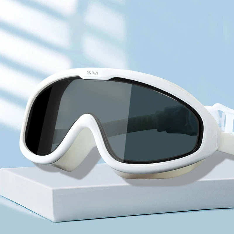 High-Definition Anti-Fog Adult Swimming Goggles Large Frame Waterproof Professional Training Swimming Equipment