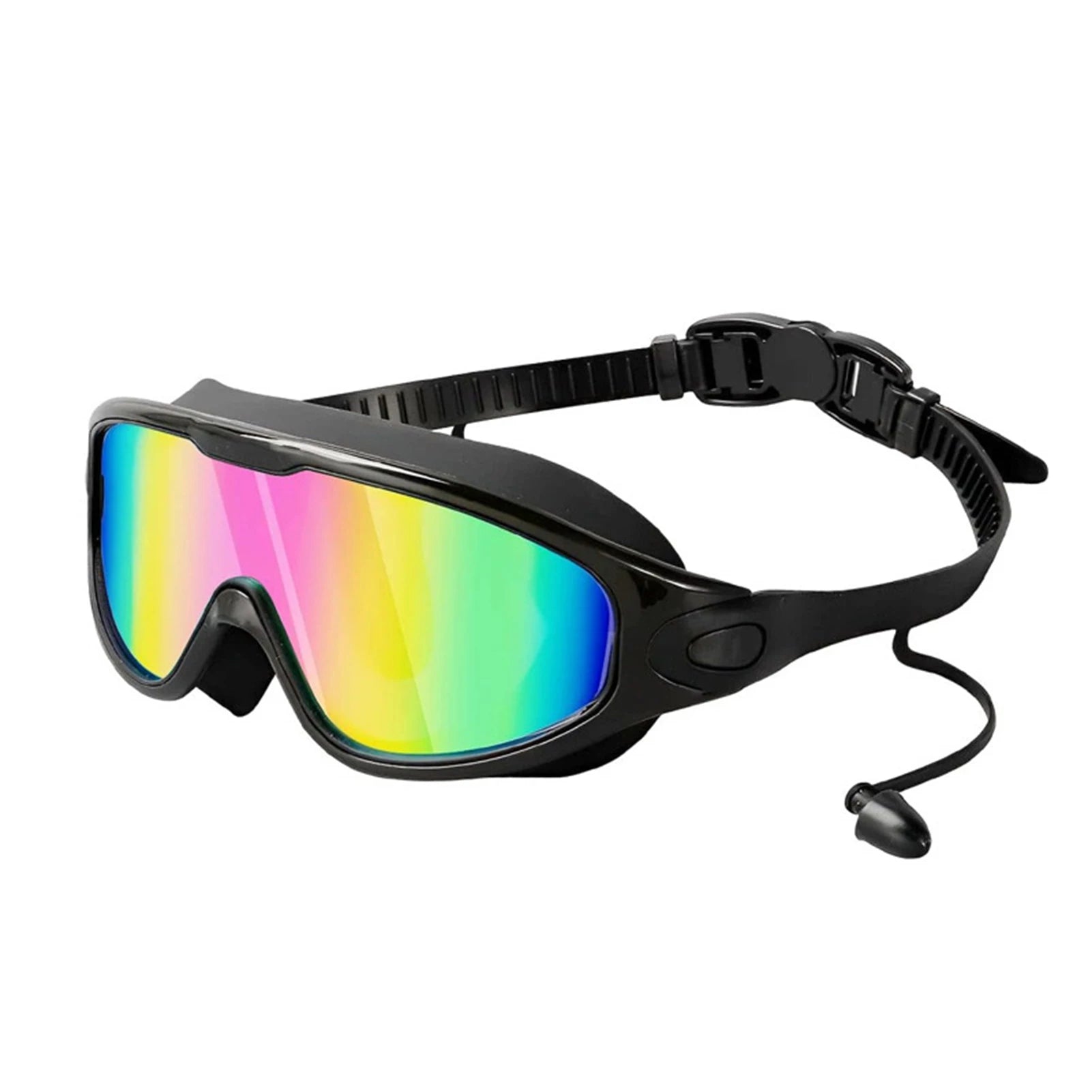 Professional Swimming Goggles Swimming Glasses with Earplugs Nose Clip Adjustables Strap Swimming Eyewears for Water Sport