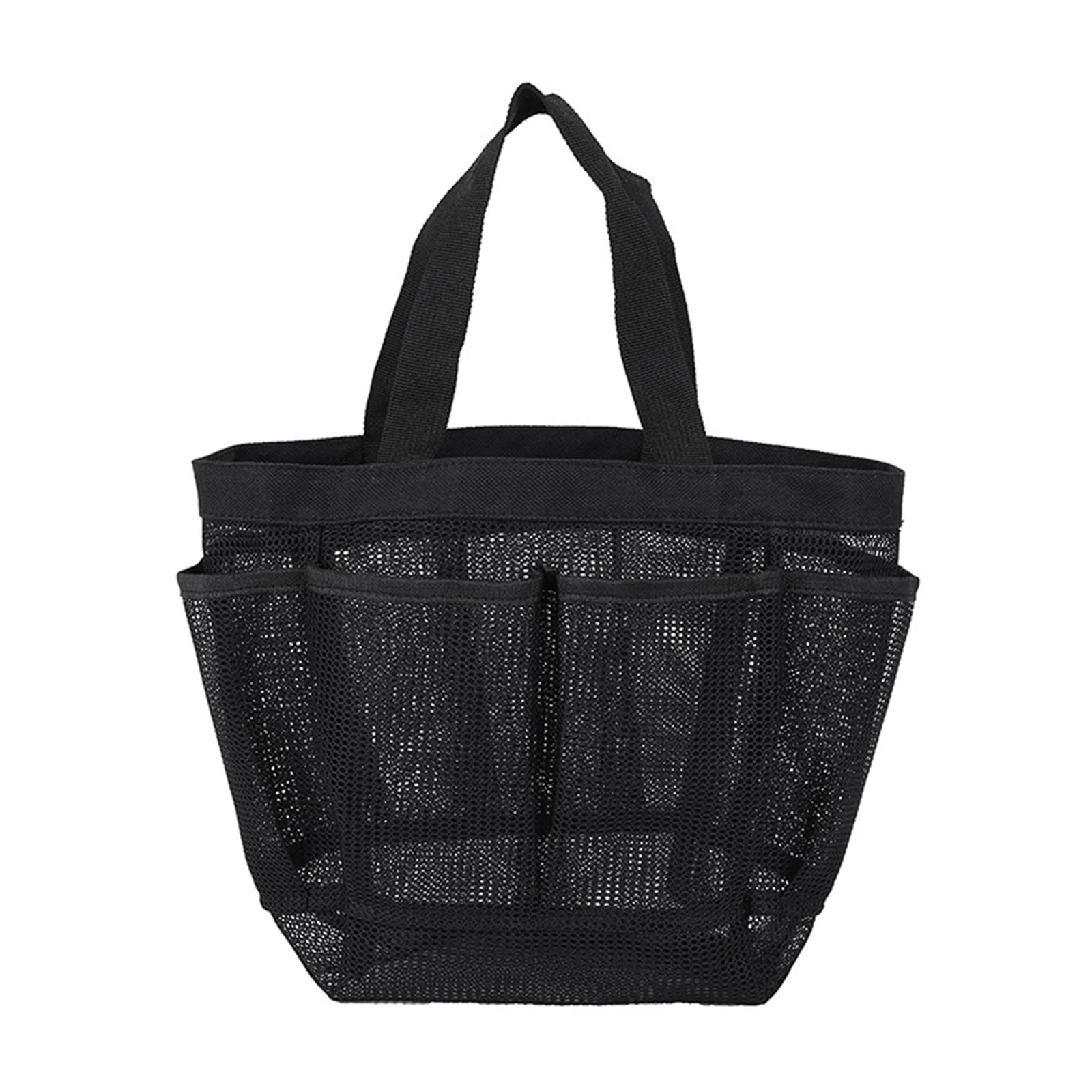 Large Mesh Beach Tote Bag Vacation Beach Toy Bag Swimming Bag Packable for Beach Pool Trip & Vacation