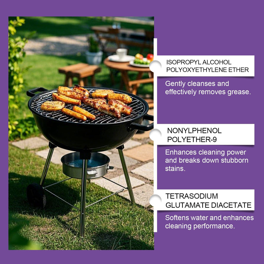 BBQ Grill Cleaner Liquid for Stains and Grease