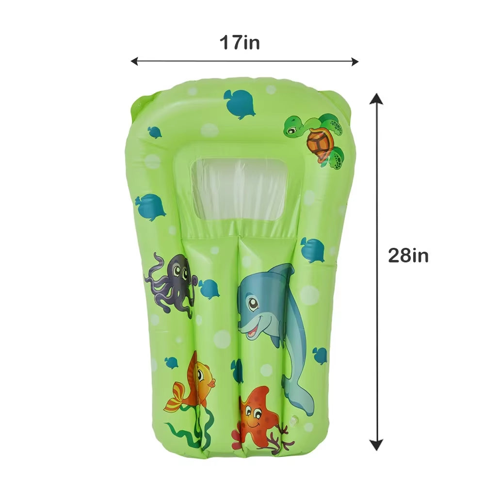 Inflatable Pool Floating Seat with Manual Air Pump - Water Hammock and Swimming Ring for Pool Leisure Activities