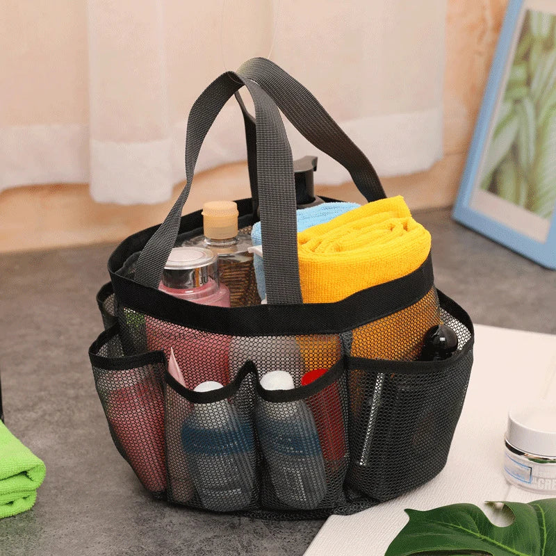 Large Mesh Beach Tote Bag Vacation Beach Toy Bag Swimming Bag Packable for Beach Pool Trip & Vacation