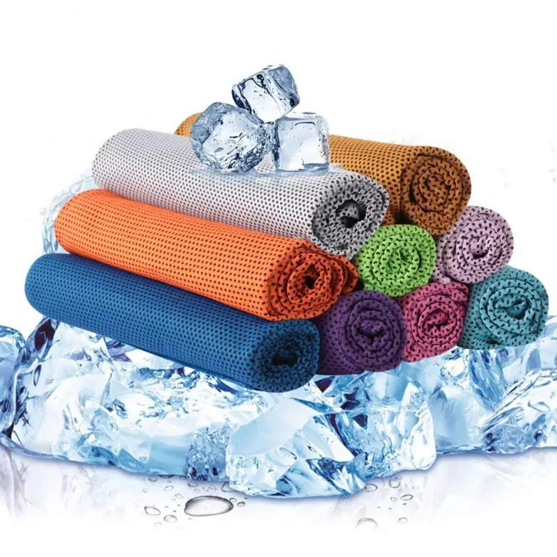 New Sport Cooling Towel with Towel Bottle Utility Enduring Instant Ice Towel Heat Relief Reusable Cool and Cold Towel