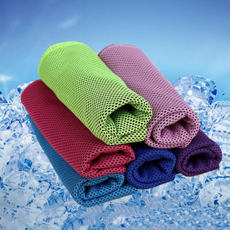 New Sport Cooling Towel with Towel Bottle Utility Enduring Instant Ice Towel Heat Relief Reusable Cool and Cold Towel