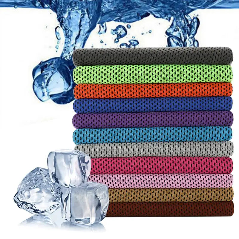 New Sport Cooling Towel with Towel Bottle Utility Enduring Instant Ice Towel Heat Relief Reusable Cool and Cold Towel