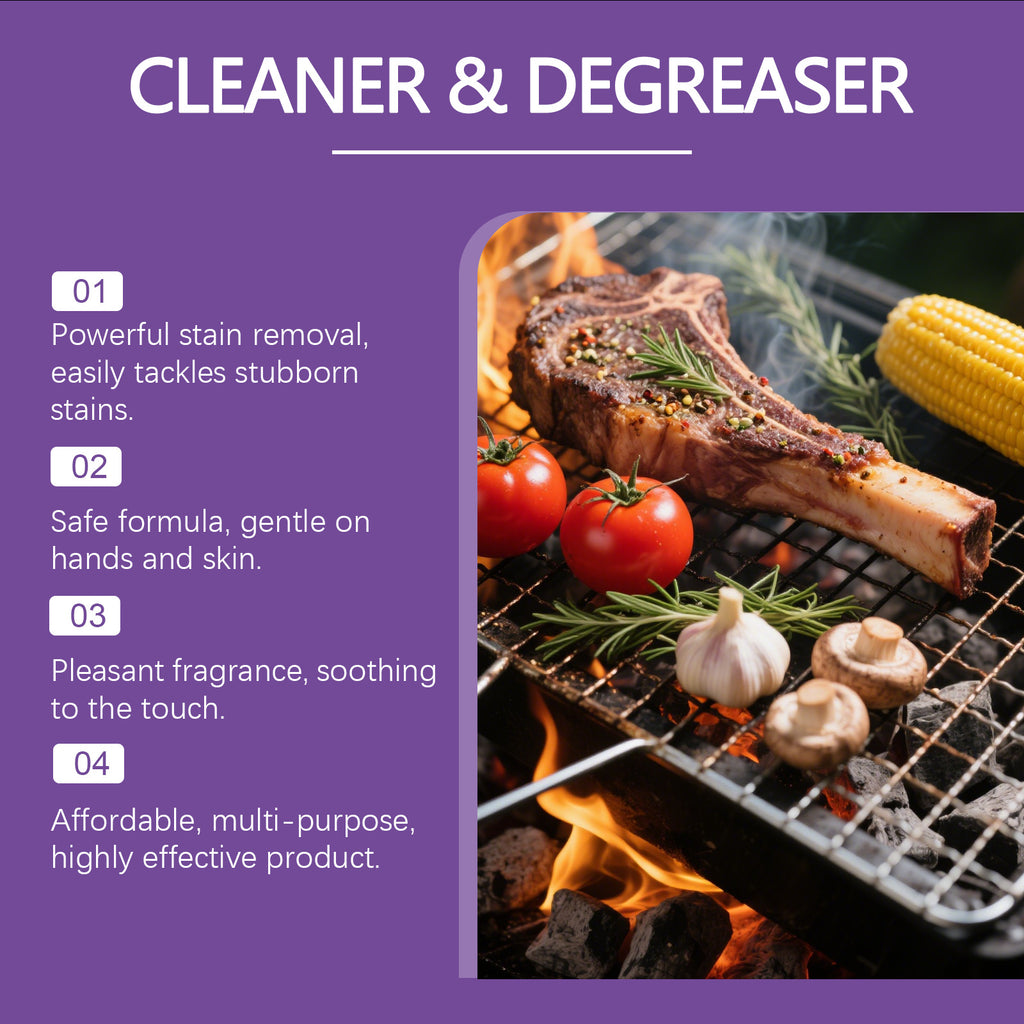 BBQ Grill Cleaner Liquid for Stains and Grease